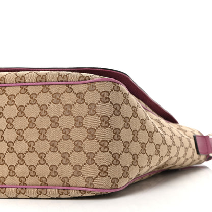 Gucci Monogram Convertible Diaper Bag Beige Peonia Flower 11 of 11