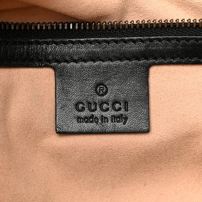 Gucci Calfskin Matelasse Small GG Marmont Shoulder Bag Black 6 of 11