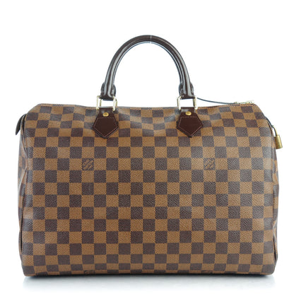 Louis Vuitton Damier Ebene Speedy 35 1 of 8