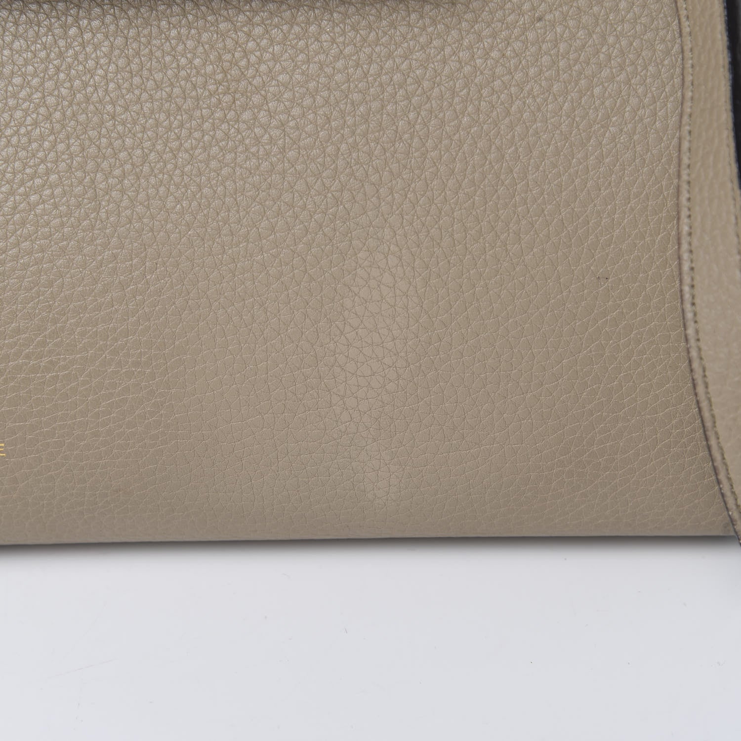 Celine Drummed Calfskin Mini Belt Bag Dune 23 of 23