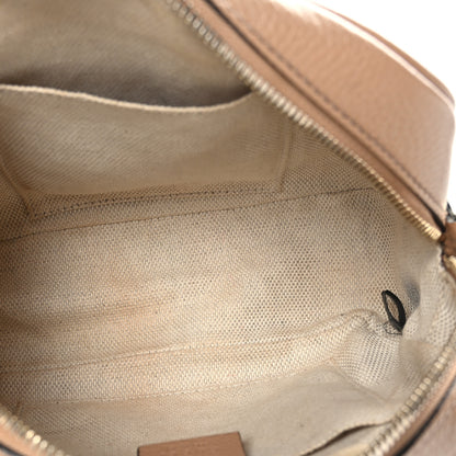 Gucci Pebbled Calfskin Small Soho Disco Bag Camelia 5 of 10