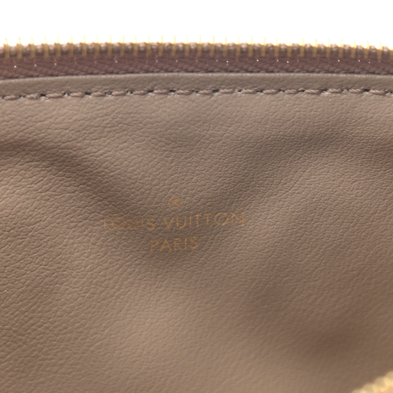 Louis Vuitton Empreinte Felicie Chain Wallet Zippered Insert Tourterelle 6 of 6