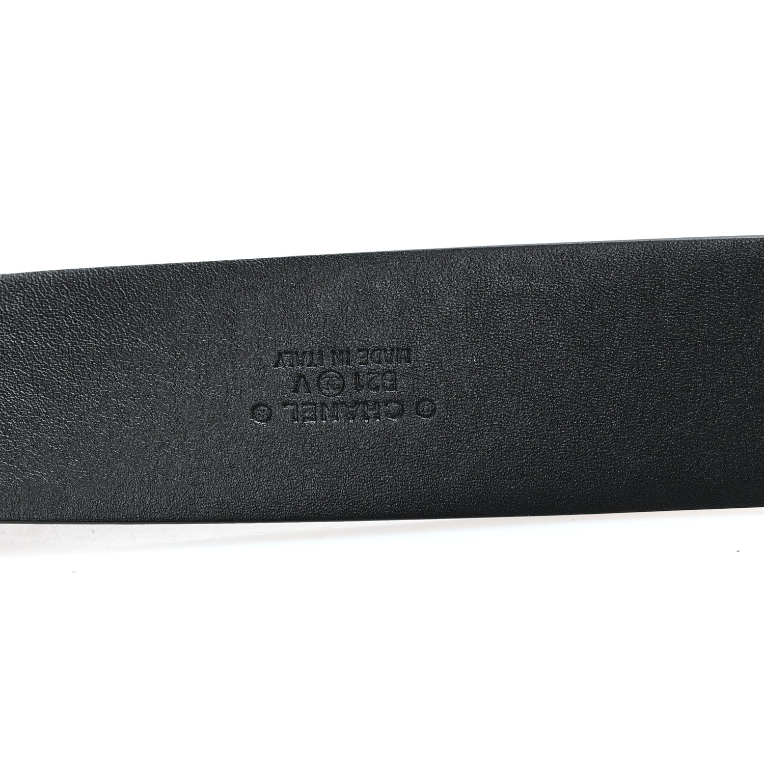 Chanel Calfskin CC Chain Belt 85 34 Black 3 of 6