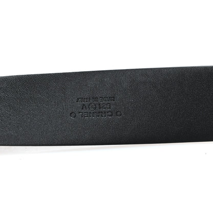 Chanel Calfskin CC Chain Belt 85 34 Black 3 of 6