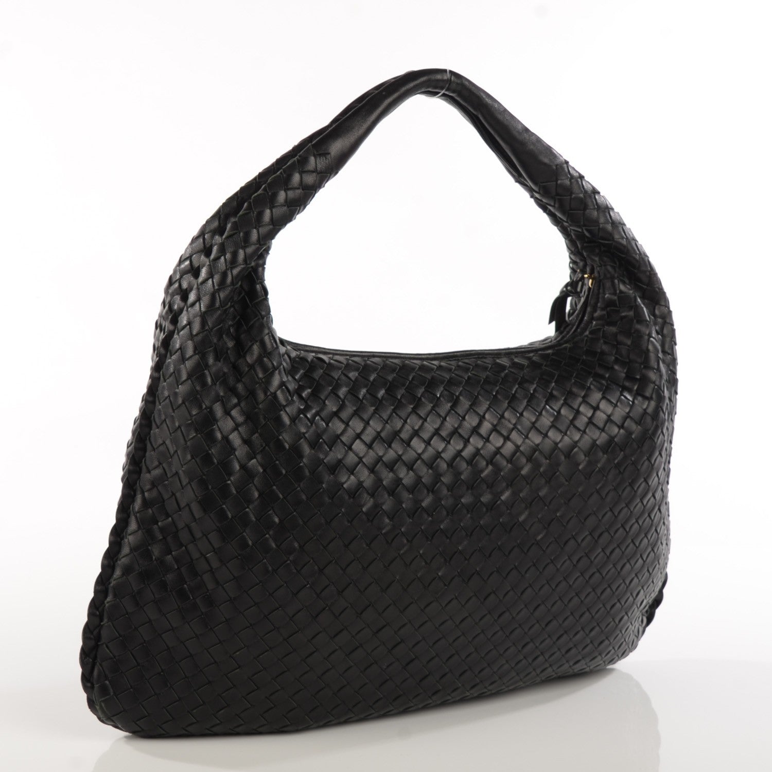 Bottega Veneta Nappa Intrecciato Large Veneta Hobo Nero Black 3 of 9