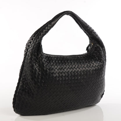 Bottega Veneta Nappa Intrecciato Large Veneta Hobo Nero Black 3 of 9