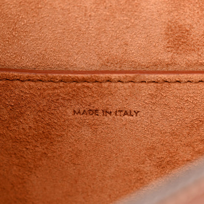 Celine Smooth Calfskin Cuir Triomphe Folco Crossbody Bag Tan 7 of 11