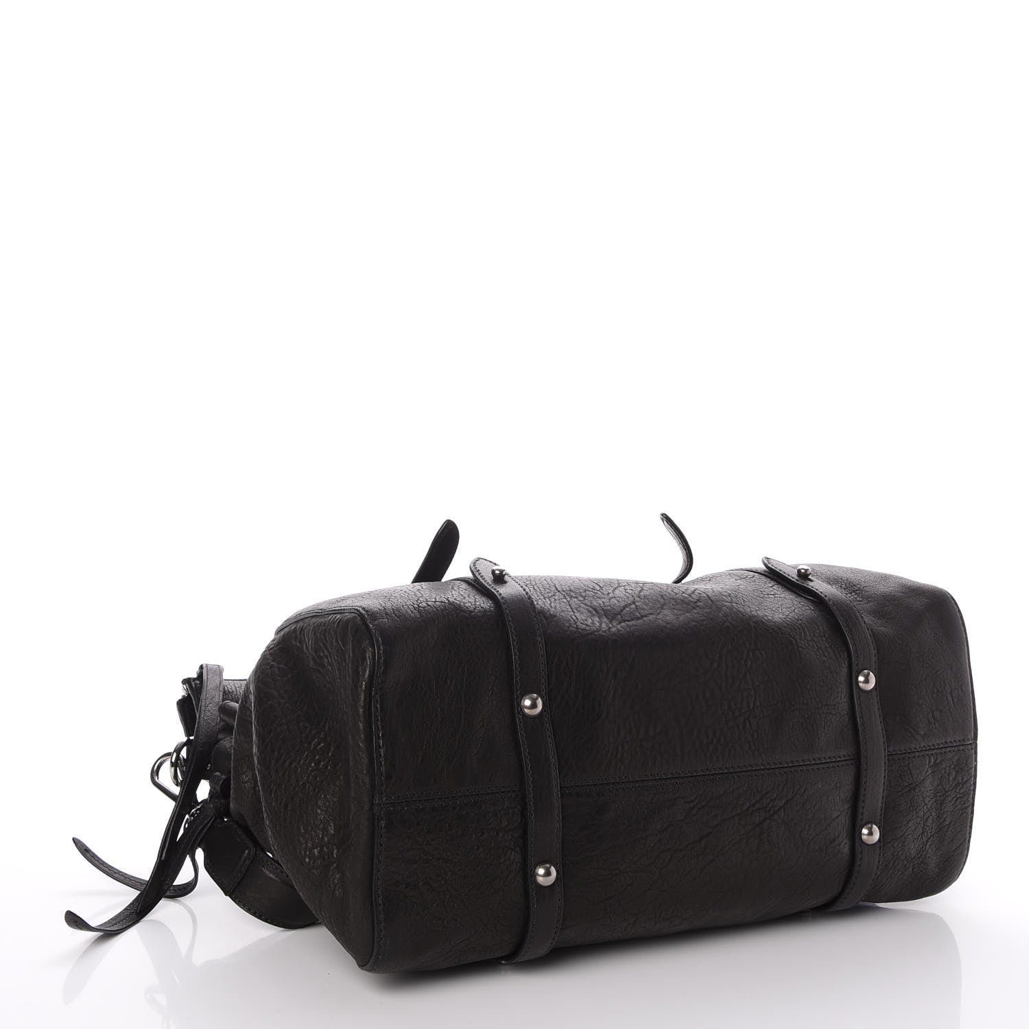 Miu Miu Nappa Monk Satchel Nero Black 4 of 7