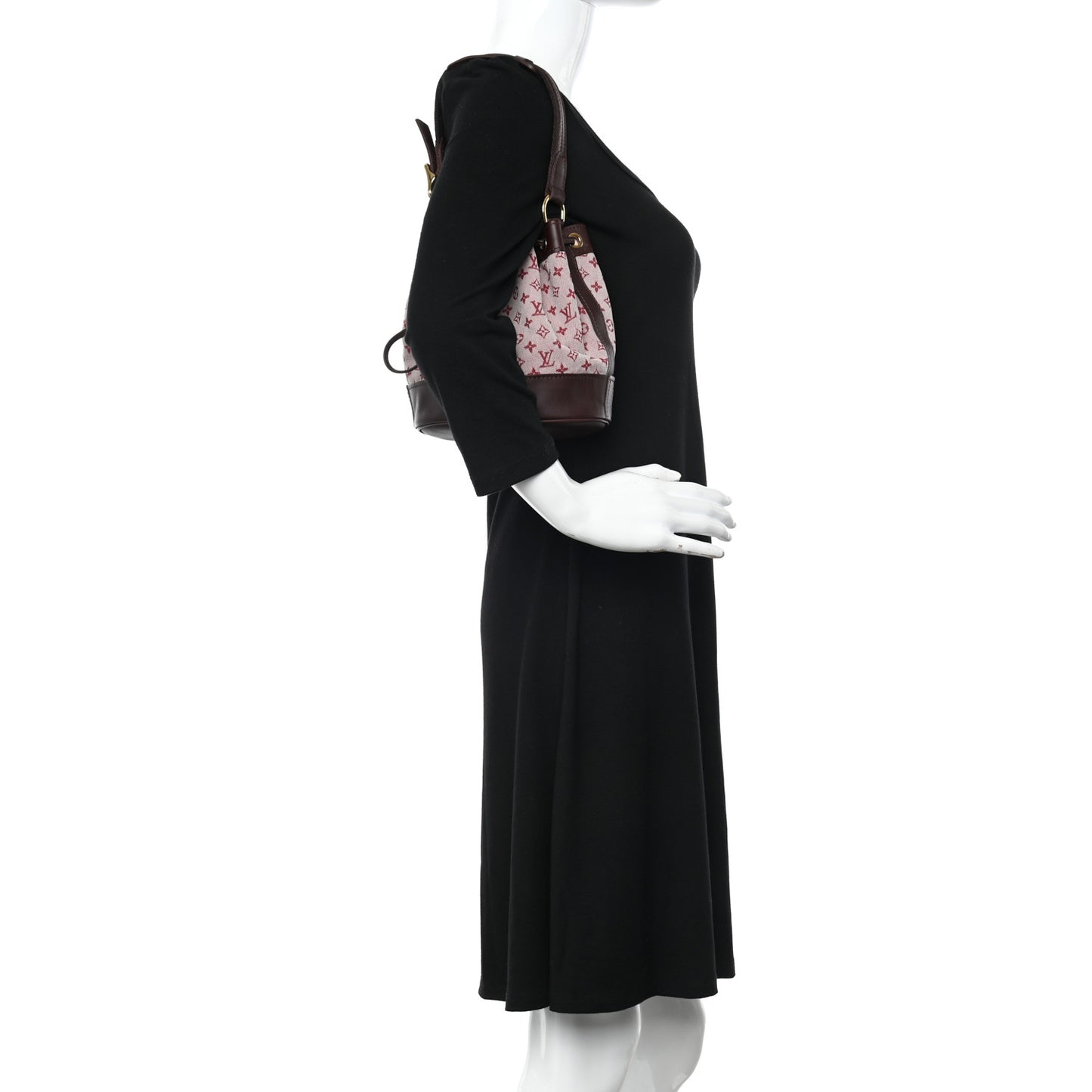 Mini Lin Monogram Noelie Cherry