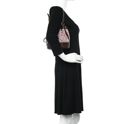 Louis Vuitton Mini Lin Monogram Noelie Cherry 2 of 10