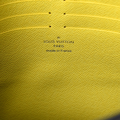 Louis Vuitton Damier Graphite Pochette Voyage MM Yellow 6 of 10