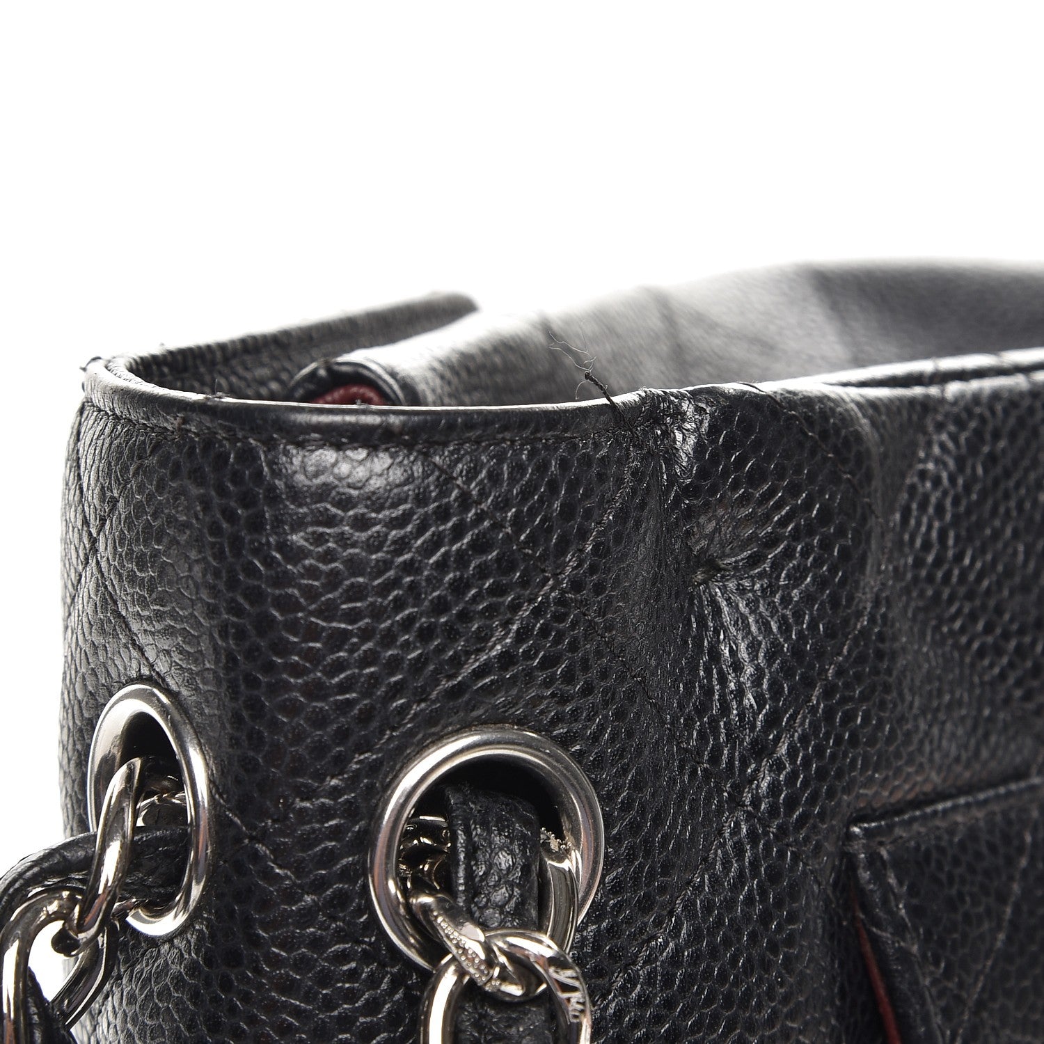 Chanel Caviar Quilted Jumbo Double Flap Black 8 of 14