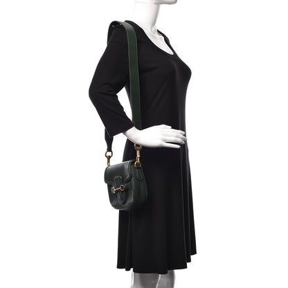 Gucci Calfskin Small Lady Web Shoulder Bag Green 3 of 17