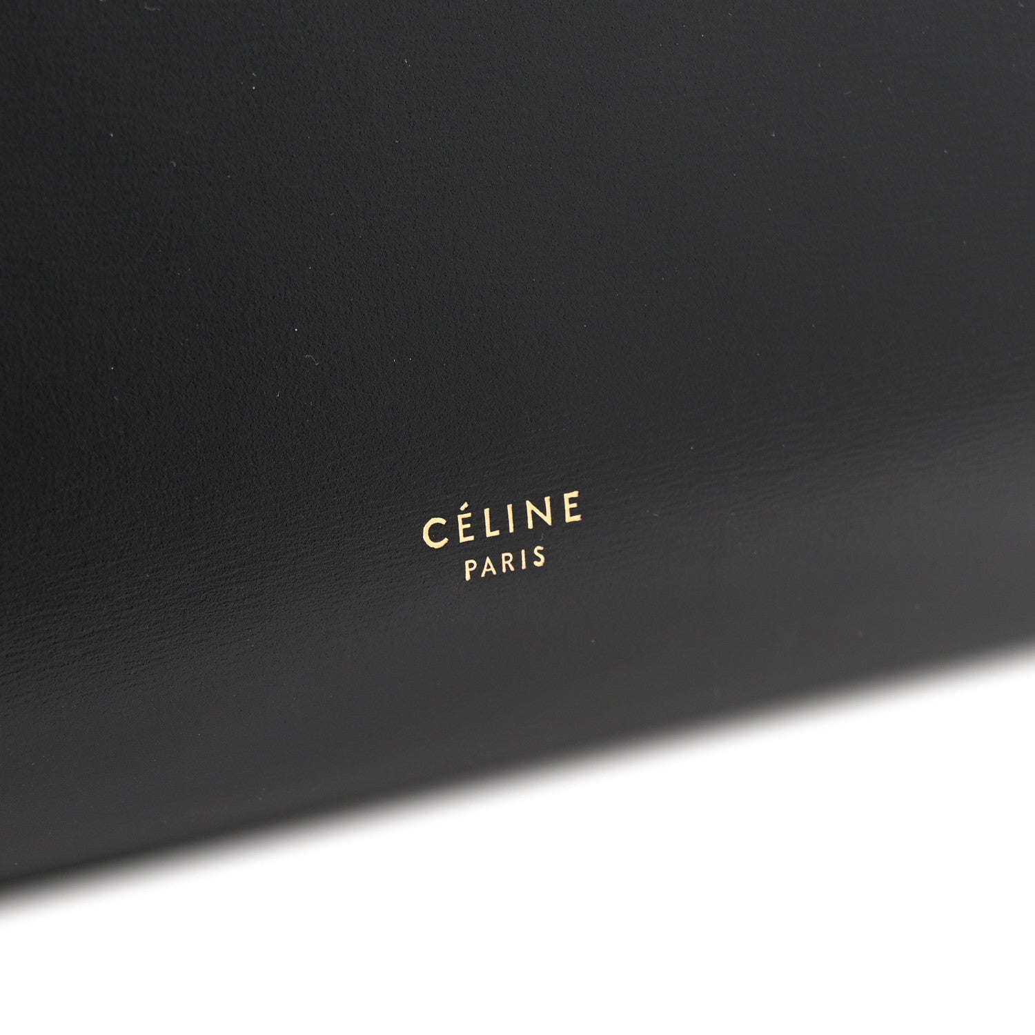 Celine Smooth Calfskin Double Stitching Mini Belt Bag Black 6 of 12