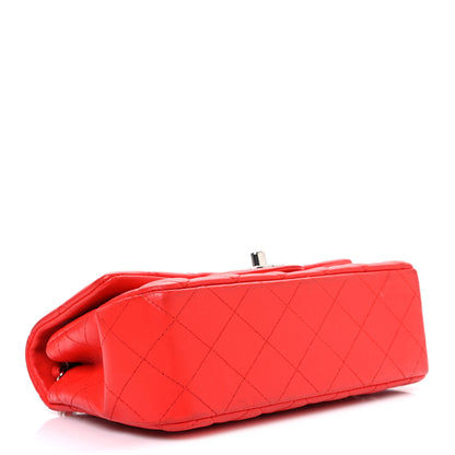 Chanel Lambskin Quilted Mini Rectangular Flap Red 4 of 11