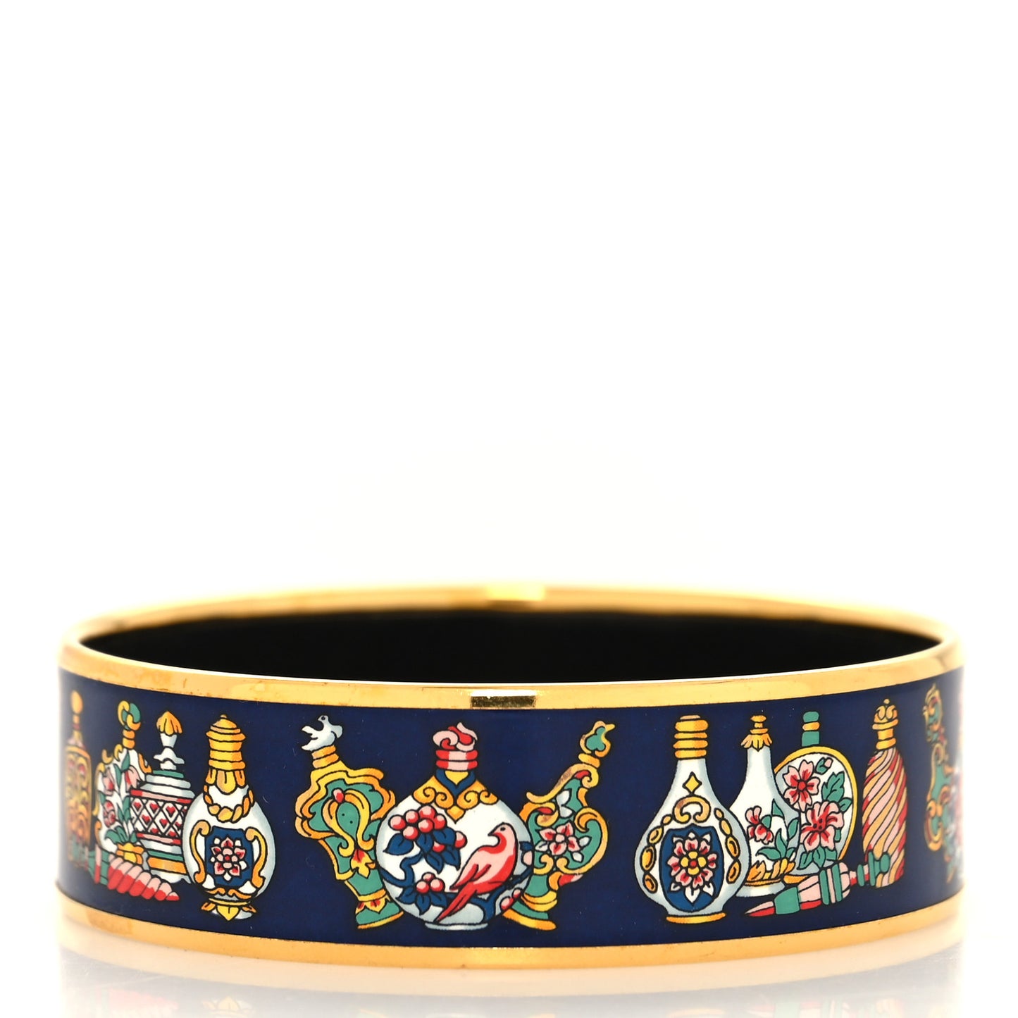 Enamel Flacons Perfume Bottles Bracelet