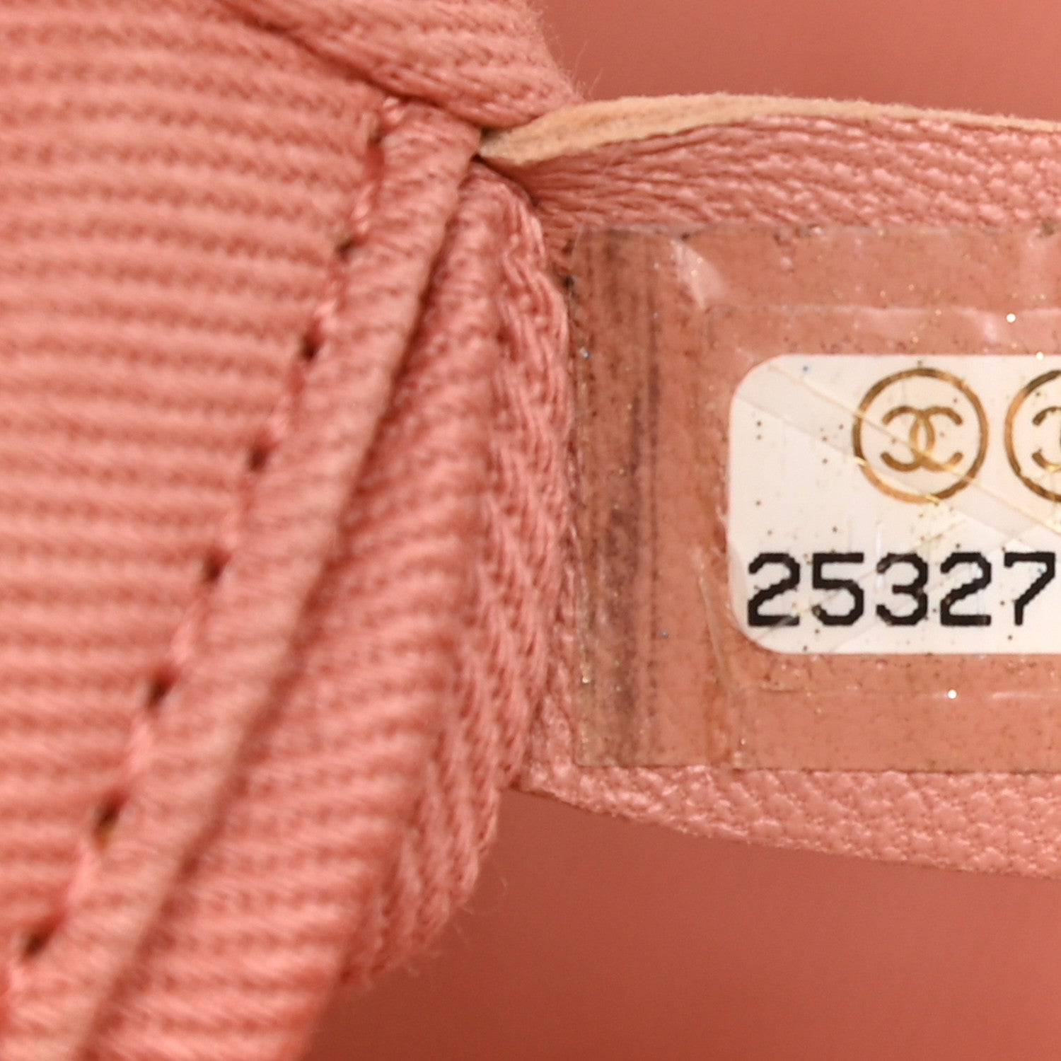 Chanel Straw Lurex Small Deauville Tote Pink 7 of 11