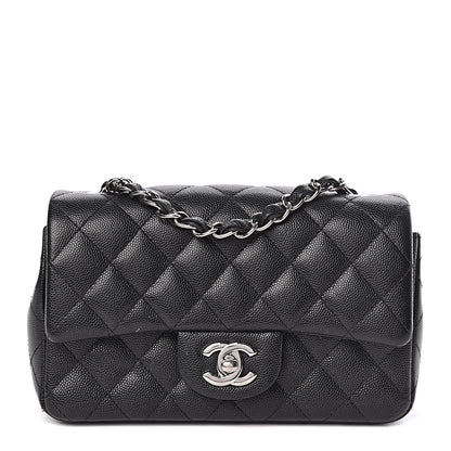 Chanel Caviar Quilted Mini Rectangular Flap Black 1 of 10