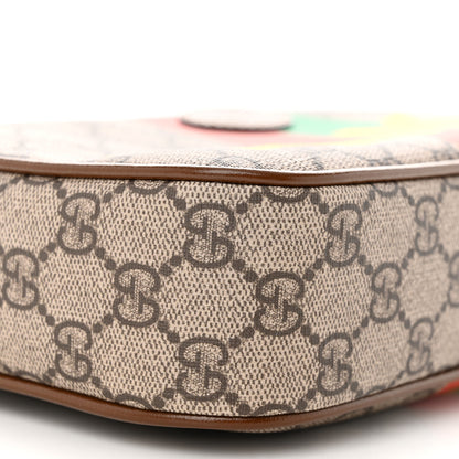 Gucci GG Supreme Monogram Azalea Calfskin Fake/Not Small Retro Interlocking G Belt Bag 80 32 Beige Ebony Brown Sugar 10 of 12