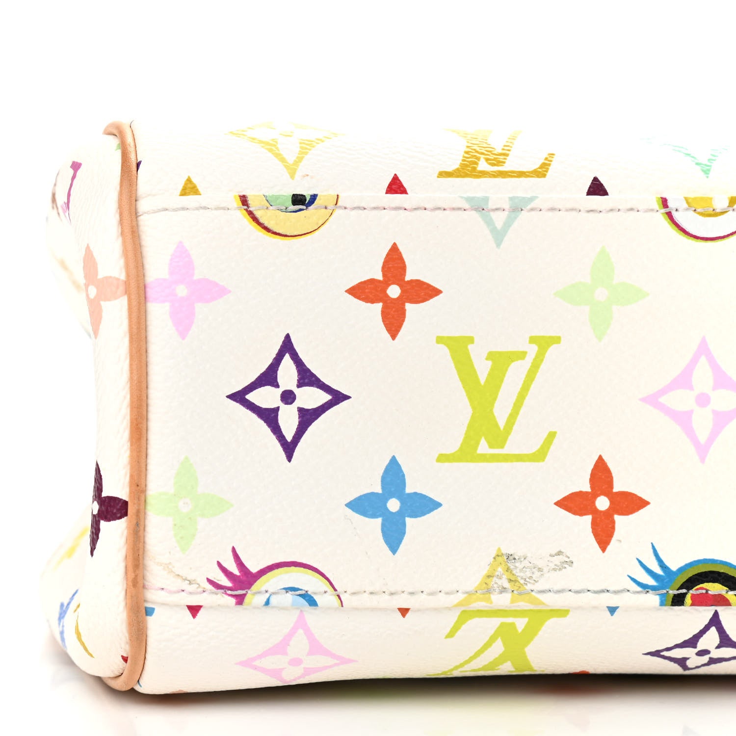 Louis Vuitton Monogram Multicolor Murakami Eye Love You White 8 of 12