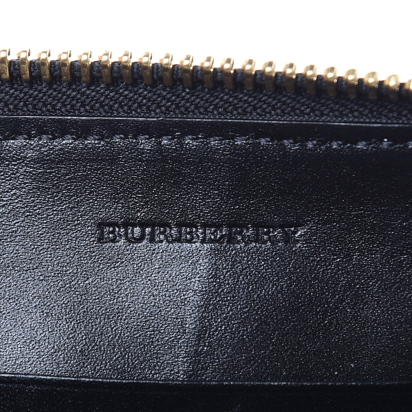 Signature Grain Calfskin Check Embossed Peyton Crossbody Clutch Bag Black