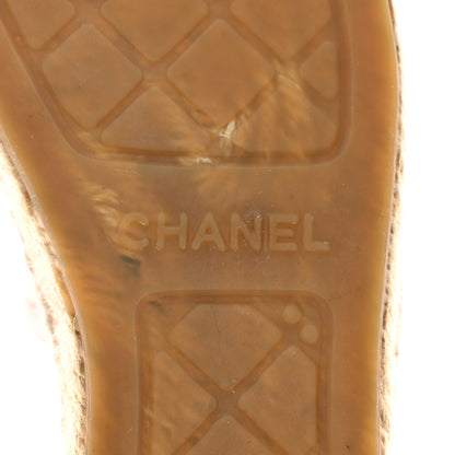 Chanel Mesh Grosgrain CC Espadrilles 36 Pink 7 of 18