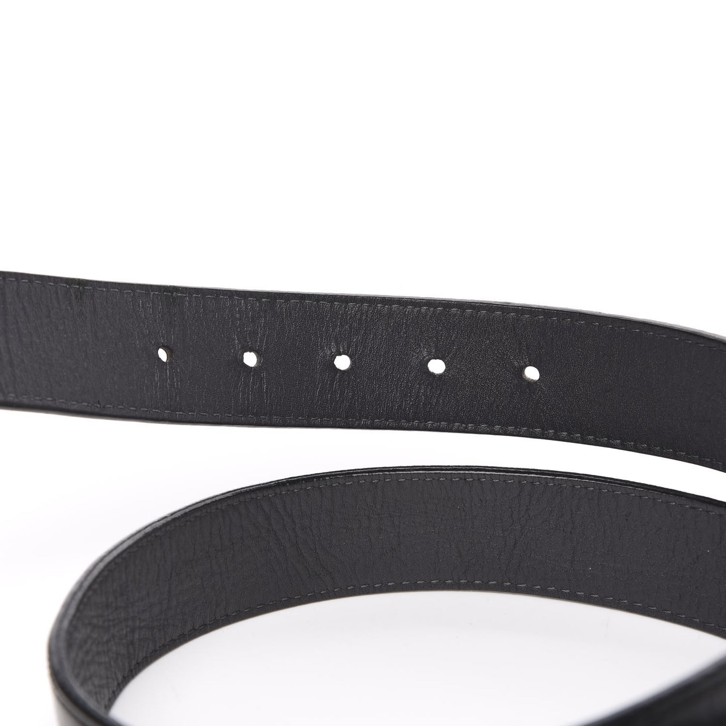 Calfskin Damier Embossed Inventeur Reversible Belt 95 38