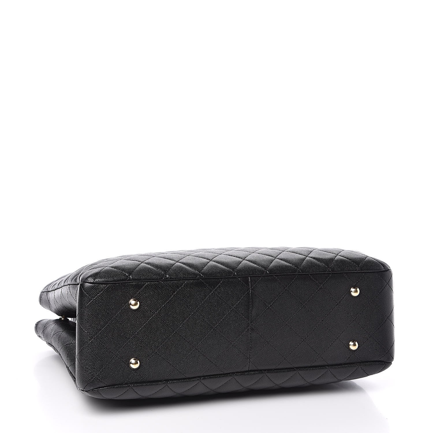 Chanel Caviar Quilted Large Shopping Tote Black 4 of 10