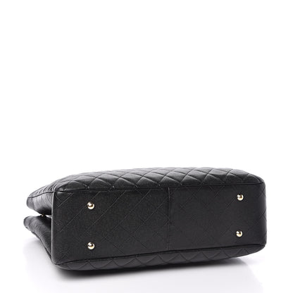 Chanel Caviar Quilted Large Shopping Tote Black 4 of 10