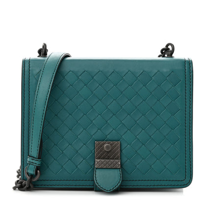 Bottega Veneta Nappa Intrecciato Small Runway Shoulder Bag Canard 1 of 10