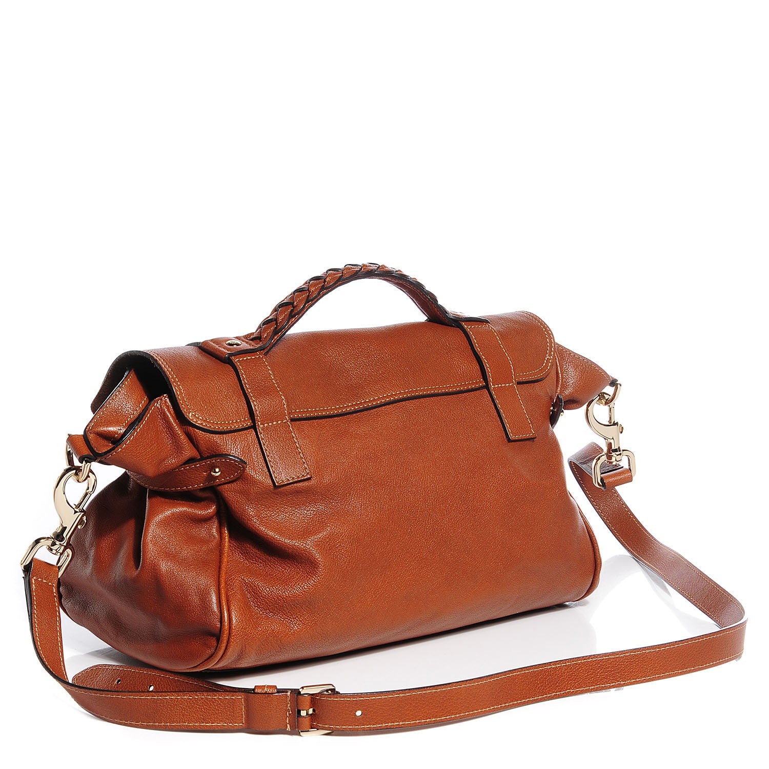Mulberry Polished Buffalo Medium Alexa Oak 8 of 14