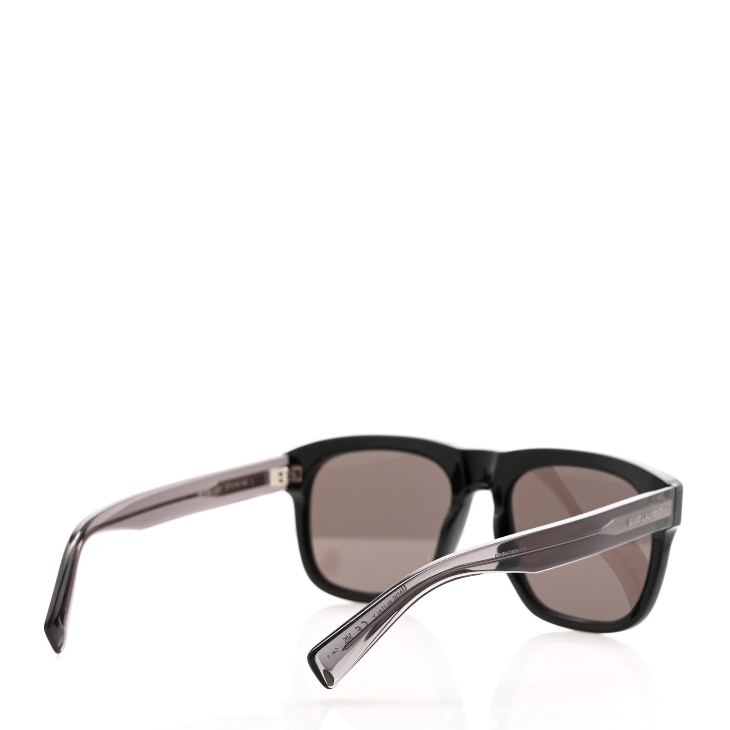 Saint Laurent Acetate Frame Sunglasses SL558 Black 4 of 7