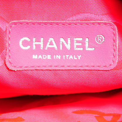 Chanel Calfskin Quilted Large Cambon Multipocket Reporter Black White 6 of 7