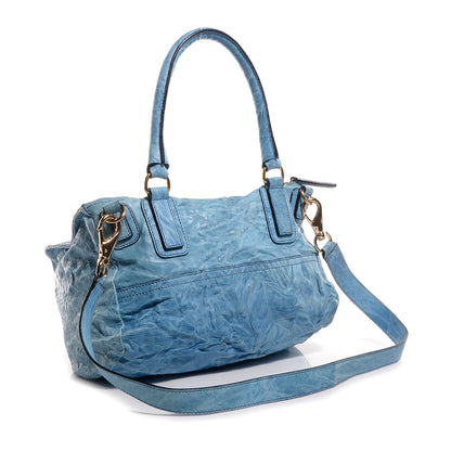 Givenchy Tumbled Sheepskin Medium Pandora Sky Blue 3 of 9
