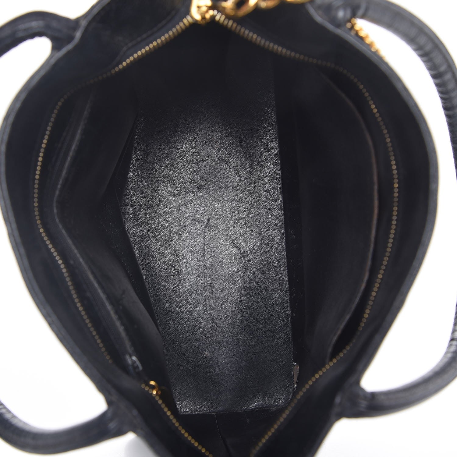 Chanel Caviar Quilted Medallion Tote Navy 5 of 7