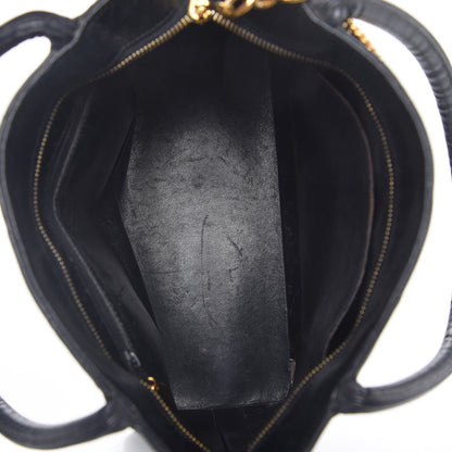 Chanel Caviar Quilted Medallion Tote Navy 5 of 7
