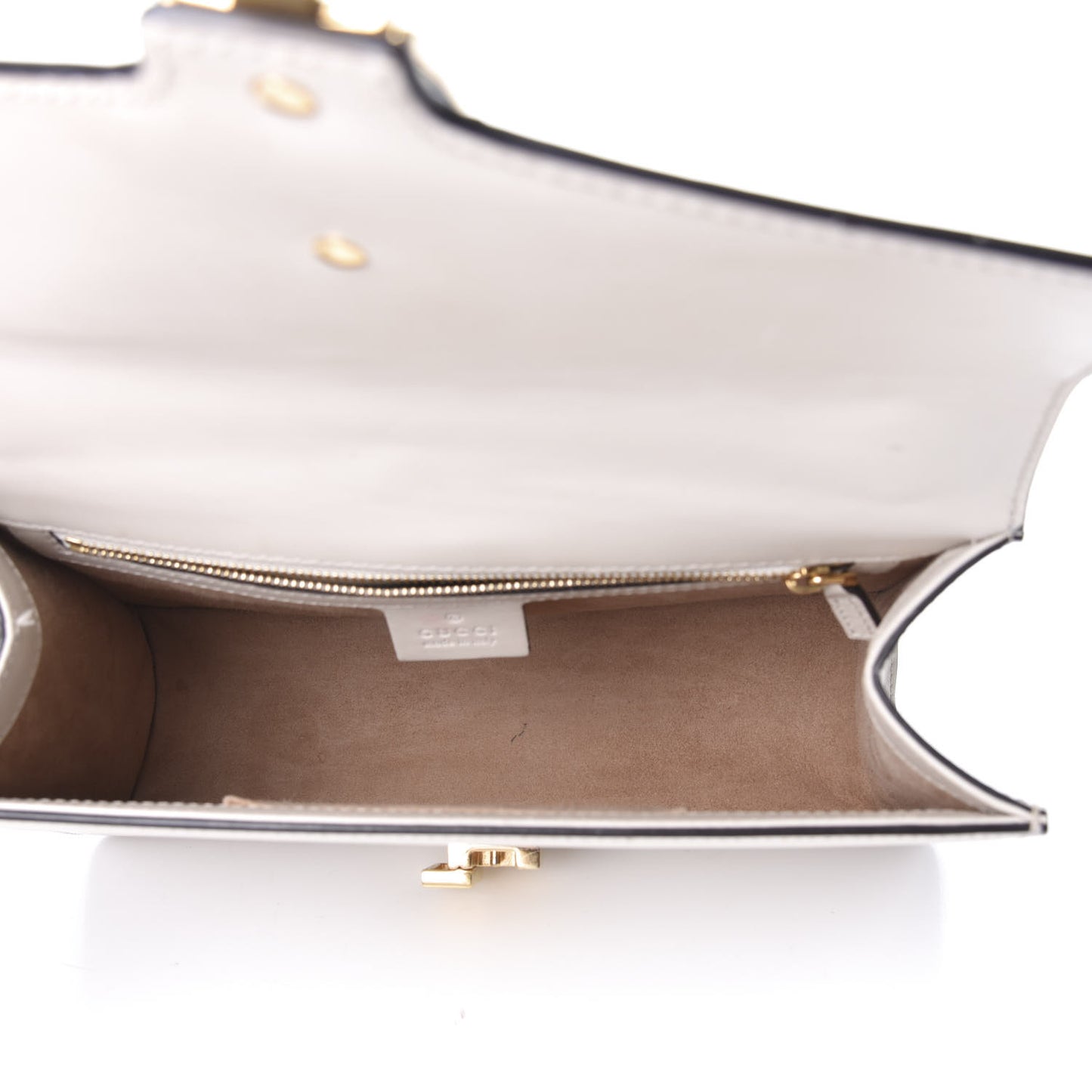 Calfskin Small Sylvie Shoulder Bag Off White