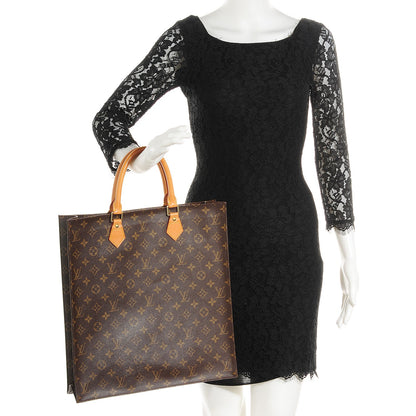 Louis Vuitton Monogram Sac Plat 2 of 7
