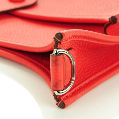 Hermes Taurillon Clemence Evelyne III PM Rose Jaipur 9 of 10