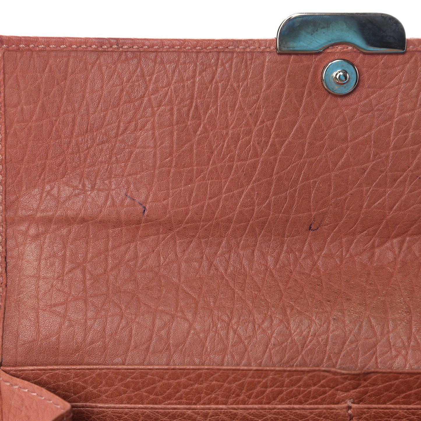 Monogram Continental Flap Wallet Coral