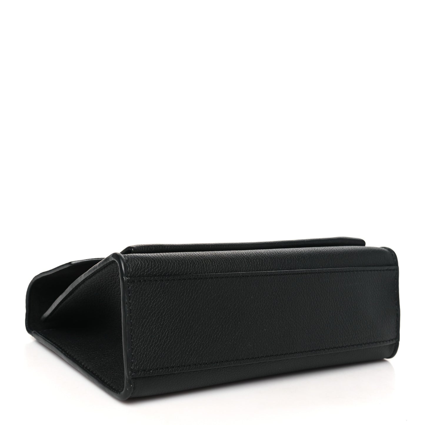 Soft Calfskin My Lockme Chain Bag BB Black