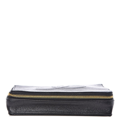 Chanel Caviar Jewelry Travel Case Black 1 of 12