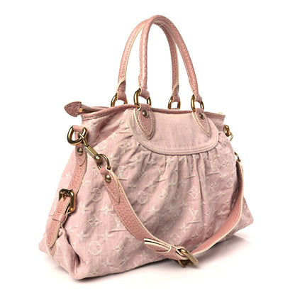 Louis Vuitton Denim Neo Cabby MM Rose 3 of 8