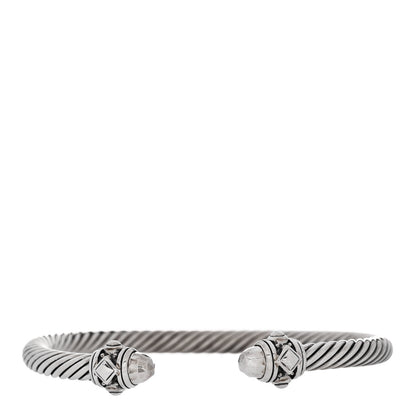 David Yurman Sterling Silver 5mm Cable Renaissance Bracelet 1 of 4