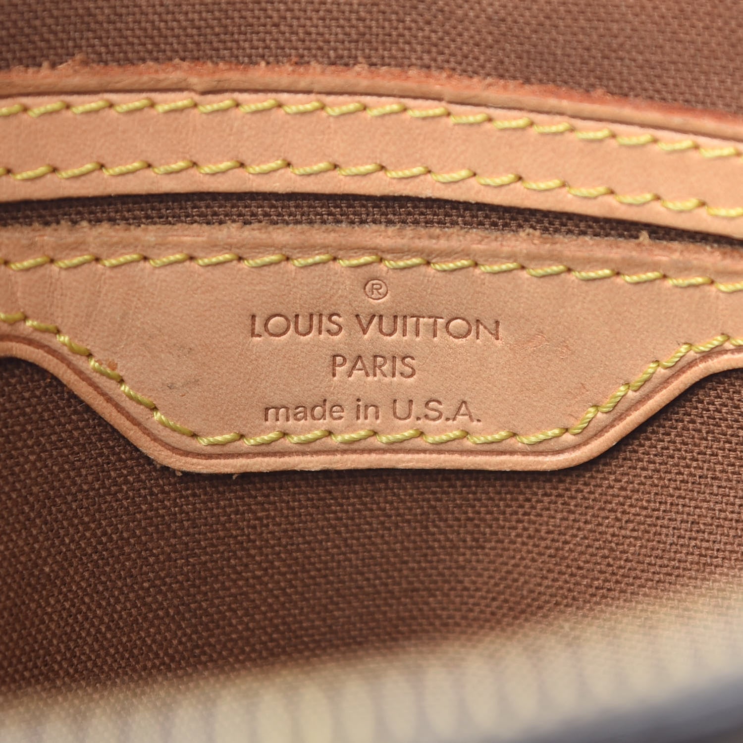 Louis Vuitton Monogram Cabas Piano 6 of 15