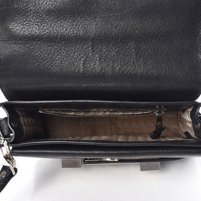 Proenza Schouler Textured Calfskin Mini PS11 Classic Shoulder Bag Black 5 of 7
