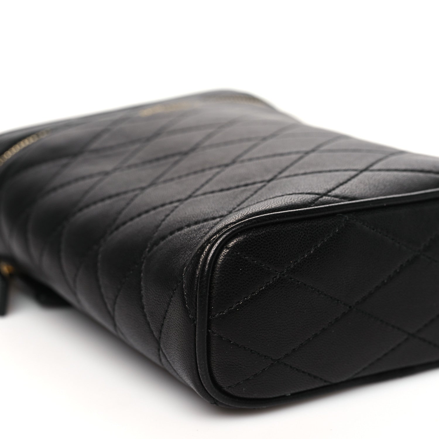 Saint Laurent Lambskin Quilted Binocular Case Black 9 of 10