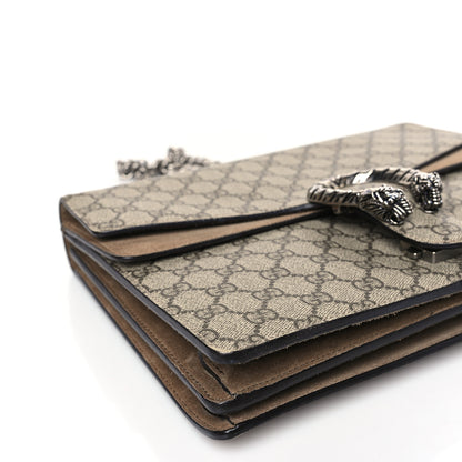 Gucci GG Supreme Monogram Medium Dionysus Shoulder Bag Taupe 8 of 9