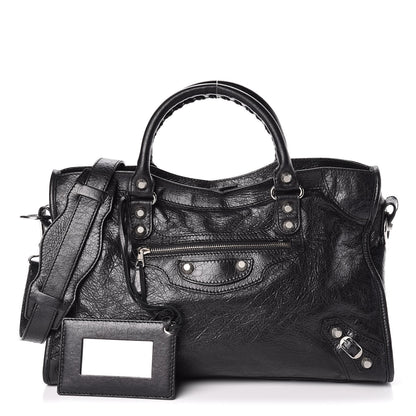 Balenciaga Agneau Giant 12 Silver Hardware City Black 1 of 14