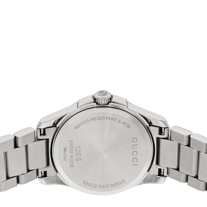 Gucci Stainless Steel 27mm G-Timeless Diamante Quartz Watch 4 of 5